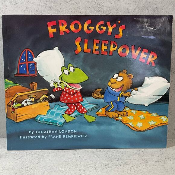Froggy’s Sleepover by Jonathan London 2005 Paperback - GOOD - Picture 1 of 8